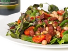 Cannellini Bean Salad with Roast Cherry Tomatoes & Chorizo