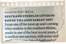 The Independent - Boxing Day Meal