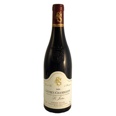Gevrey-Chambertin La Justice, Gérard Seguin, Burgundy, France 2008