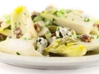 Roquefort, chicory & pecan salad with Castle Rock Pinot