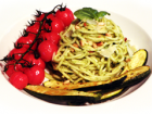 Spaghetti with Avocado Pesto