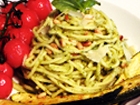 Spaghetti with Avocado Pesto