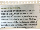 The Independent - Boxing Day Meal