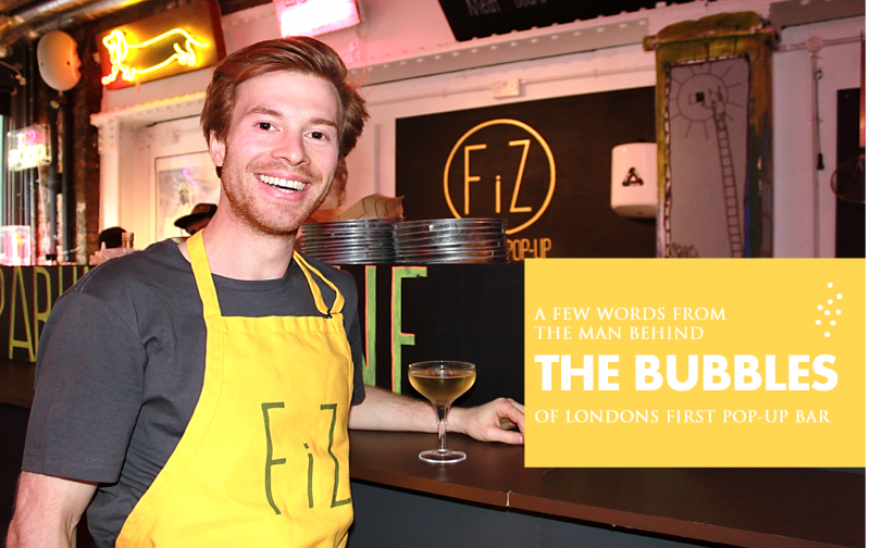 London's first ever sparkling pop-up bar