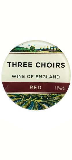 three choirs red bib