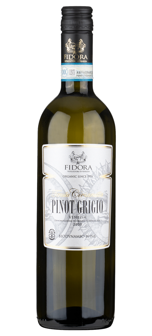 Pinot Grigio, Fidora, Organic, Tenuta Civranetta, Fidora, Veneto, Italy 2021